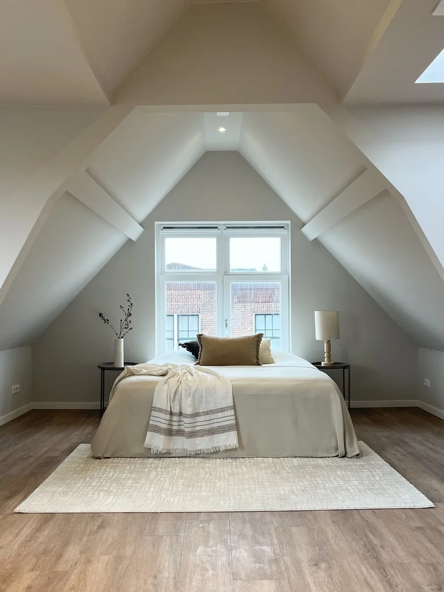 Mansarde slaapkamer